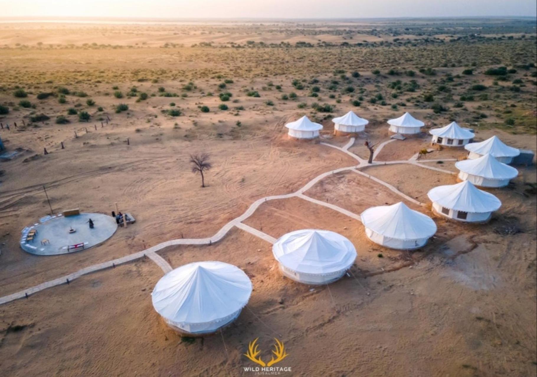 Hotel Wild Heritage Desert Camp Jaisalmer Exterior foto