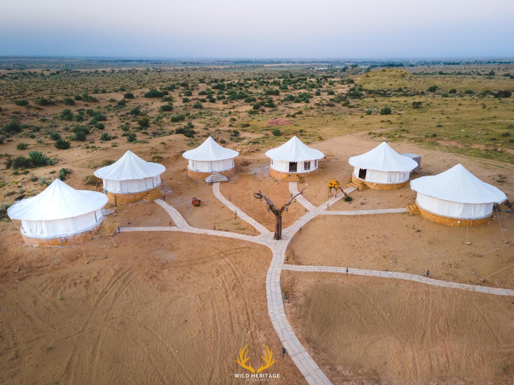 Hotel Wild Heritage Desert Camp Jaisalmer Exterior foto